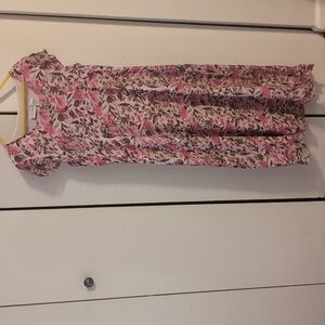 Jaclyn Smith silk floral dress